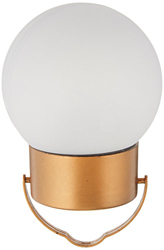 IdeaWorks JB6638 Hanging Solar Led Lights, Copper and Frosted