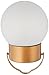 IdeaWorks JB6638 Hanging Solar Led Lights, copper and Frosted