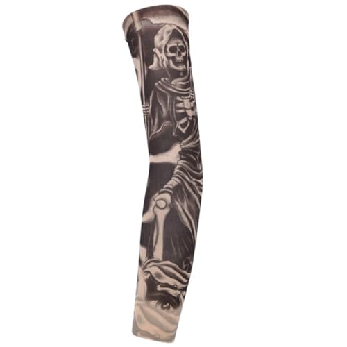 COHEALI 5 piezas Mangas de Unisex Elásticas con Protección Solar UV para Ciclismo y Actividades al Aire Verano