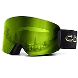 Sistema de Seguridad Antivaho: tecnología de lentes de doble capa con lente interior con revestimiento antivaho, junto con un sistema de ventilación bidireccional, nuestras gafas le brindan una experiencia de esquí sin niebla. Todas las gafas esquí ninos ofrecen protección UV. Evita en gran medida que los ojos se quemen por la luz ultravioleta o el fuerte reflejo del sol en el campo de nieve.