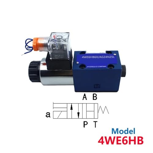 Electrovanne hydraulique 4WE6A vanne de distribution 220V monostable - 3