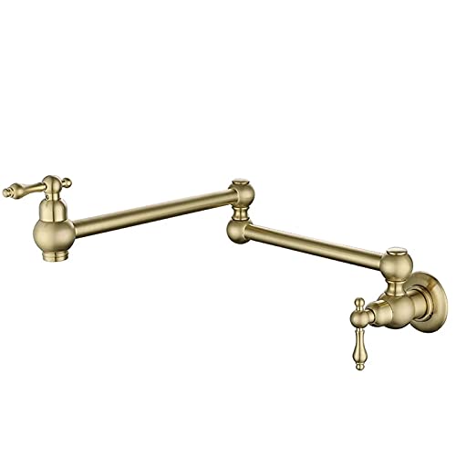 Robinet de remplissage extensible en laiton avec double joint pliable - 2