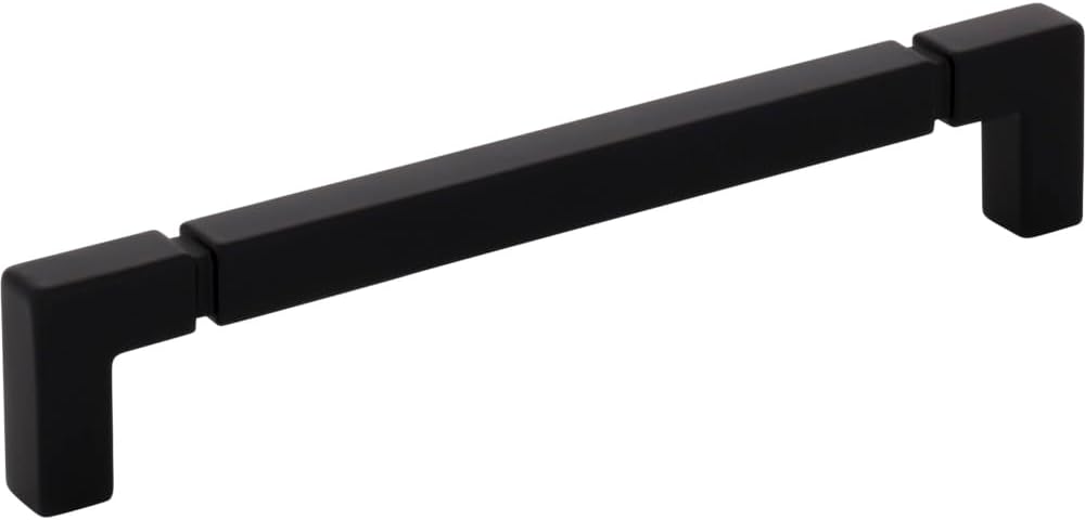 Top Knobs Langston Pull 6 5/16 Inch (c-c) Flat Black