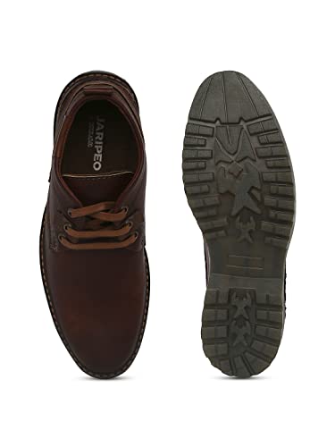 Image of Buckaroo Jaripeo Delmar Premium Vegan Synthetic Tan Casual Shoes for Mens