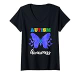 Farfalla Del Nastro Blu Consapevolezza autismo