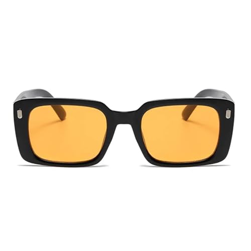Lunettes de soleil mode féminine de forme carrée et style rétro chic