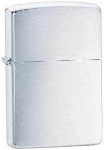 Zippo 3 Pack of Brushed Chrome