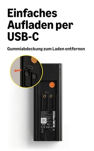 Ring Akku-Videotürklingel (Battery Video Doorbell) (neueste Gen.), Kabellose Türklingel-Kamera, Retinal 2K, 6x-Zoom, Eingebauter Akku… – Ansicht 4