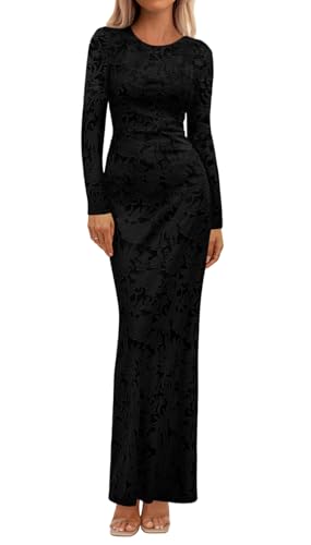 BTFBM Wedding Guest Dresses for Women 2025 Fall Elegant Floral