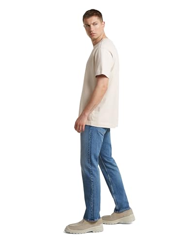 G-STAR RAW Herren Mosa Straight Jeans, Blau (Sun Faded Blue Donau D23692-D503-G347), 27W / 30L 6