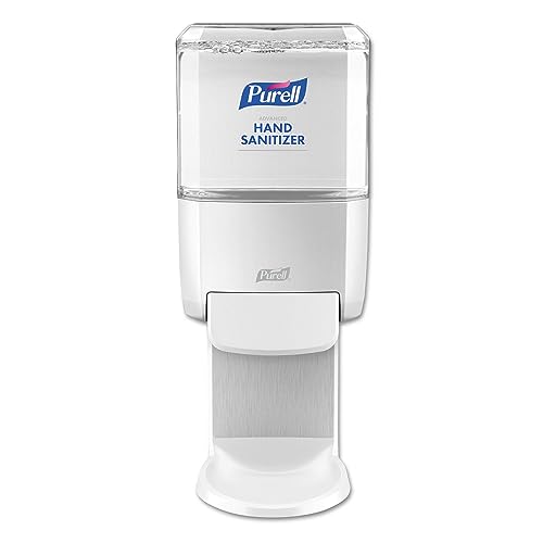 PURELL ES4 Manual Hand Sanitizer Dispenser White Compatible with 1200 mL PURELL ES4 Hand Sanitizer Refills (Pack of 1) - 5020-01