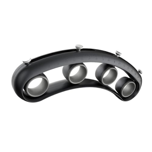 TOPPERFUN 指拡張器 ギター用フィンガーエクスパンダー フィンガートレーナー 指の可動域と柔軟性向上 楽器練習用 アコースティックギター ベース ウクレレ ピアノ サックス キーボード対応