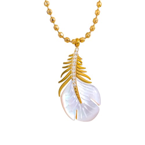 Colliers de plumes vintage argent sterling 925 avec cristal brillant