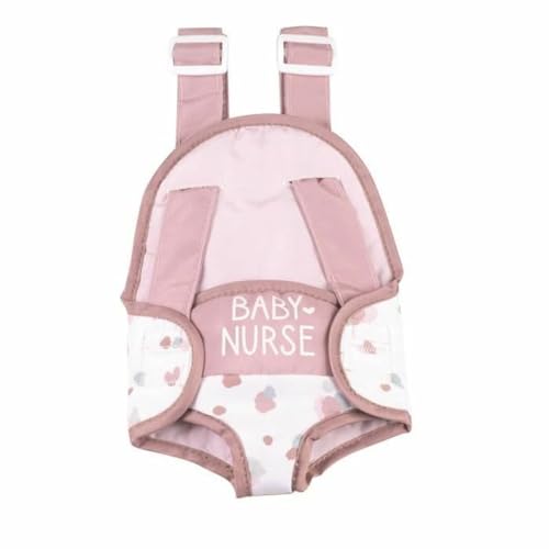 Smoby - Simba Baby Nurse - Portabebés para muñecas, Color carbón (Toys 7600220305WEB)