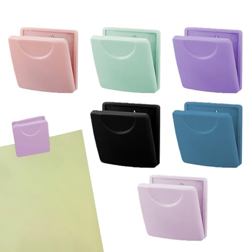 Support de trombone magnétique, clips magnétiques pour réfrigérateur - 6 trombones à aimant puissanâ€¦ – Vignette