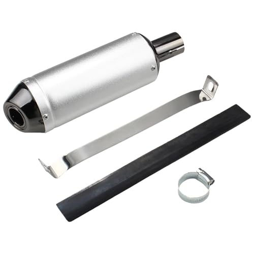 Moto tuyau silencieux d'échappement 28mm pour scooter motocross ATV 150cc