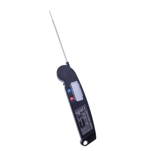 OUNONA Instant Read Meat Thermometer Digital Probe Thermometer with Collapsible Internal Probe and Magnetic Backing for Cooking BBQ and Food Safety