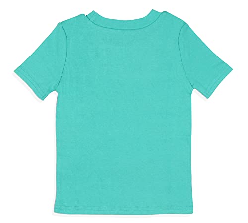 Komar Kids CoComelon Toddler Boys' JJ's Animal Friends Short Sleeve And Pant Pajama Set4