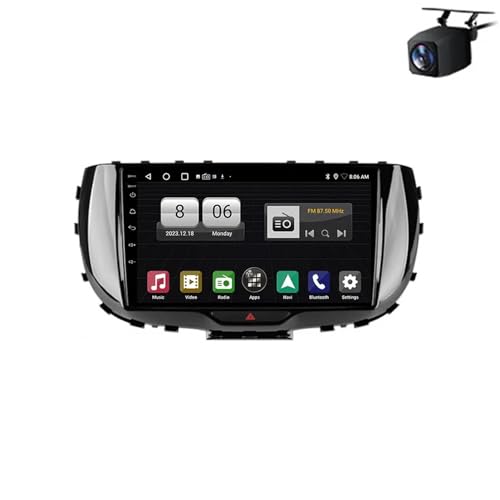 Radio 2 DIN para Kia Soul que elimina cables usando Mirror Link y control por voz Siri