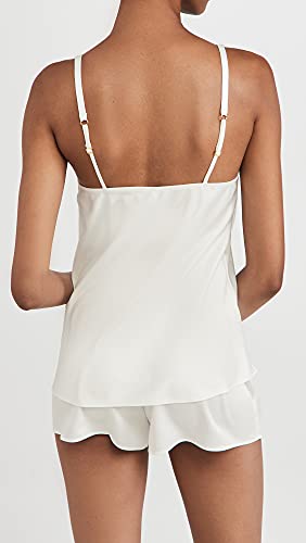 Women's Kylie Charmeuse Cami Set with Lace3