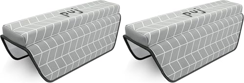 Puj Pad - Bathtub Arm Rest Grey (Pack of 2)