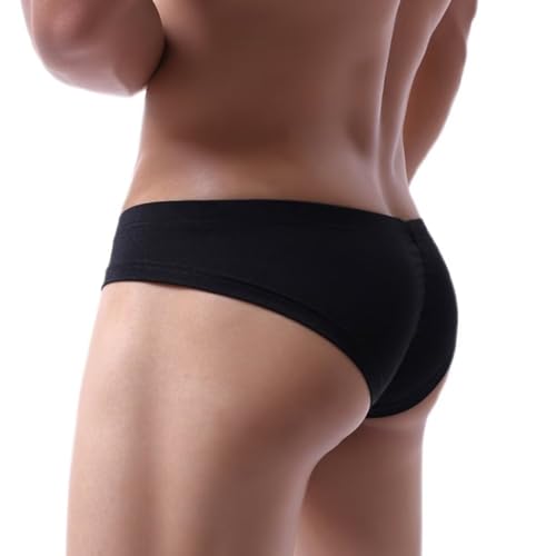 Men's Underwear Briefs,Low Rise Bikini,Thongs Shorts Swimwear,Sexy Men Cheeky Boxers Man Butt-lifting Panties