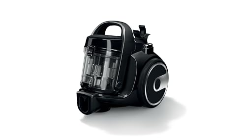 Bosch Series 2 BGS05BA2GB Bagless Cylinder Vacuum Cleaner with Hygienic filter for Hardfloor, Carpet & Car, Compact & Lightweight, 700W, 1.5L, Black
