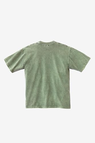 1801MW - The 1801 Mineral Wash - 6.5oz GD Crew Neck T-Shirt Premium USA Cotton USA Made3