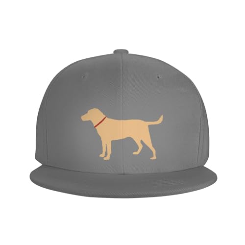 Yellow Labrador Retriever Outdoor Baseball Hat Flat Hat3