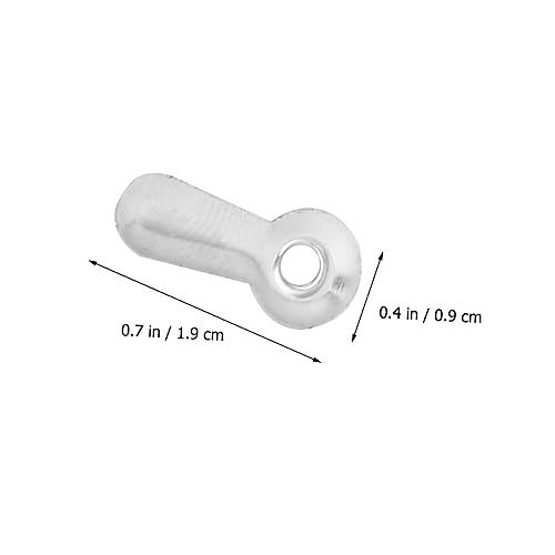 Image of DIY Photo Album Frame Locks 200pcs Silver Melon Tablets Easy to Install for Home Decor