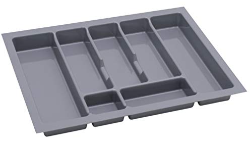 ALUSFERA Portaposate da Cassetto 70cm - Universale Organizer Cassetti Cucina - Porta Posate Cucina Cassetto - Divisori per Cassetti Cucina - Durevole Portaposate da Cassetto 630x430mm - Argento ALUSFERA Portaposate da Cassetto 70cm - Universale Organizer Cassetti Cucina - Porta Posate Cucina Cassetto - Divisori per Cassetti Cucina - Durevole Portaposate da Cassetto 630x430mm - Argento