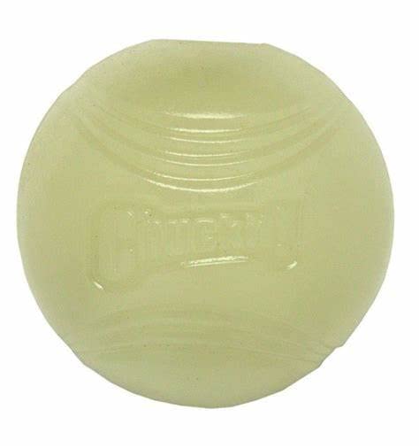 Chuckit! (4 Pack) Max Glow in The Dark Fetch Dog Toy Small