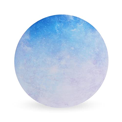 [ pe.yulala] マウスパッド 惑星 (滑り止め加工あり) 円形 (水星)