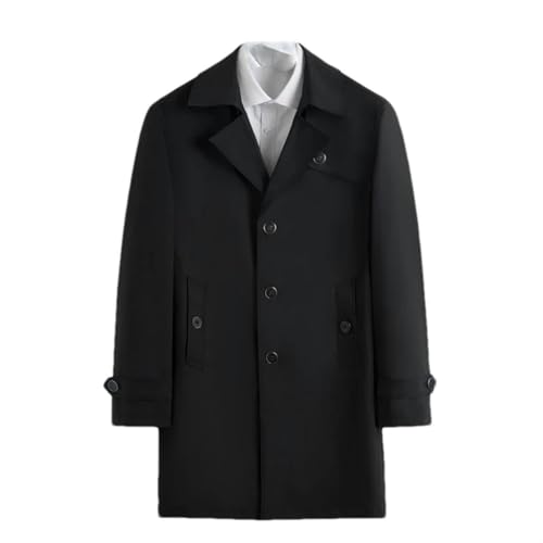 Veste briseur homme mi-saison col montant veste décontractée ample style business