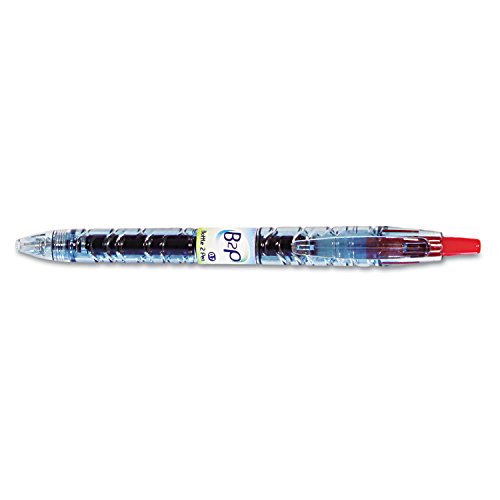 Pilot 31602 B2P Bolígrafo Retráctil de Tinta Gel Rojo