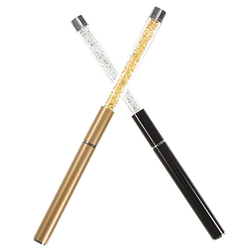 minkissy Professional Eyelash Brush Set 2pcs Lash Mascara Wand Spoolie Brush for Eyelash Extensions Ergonomic Design