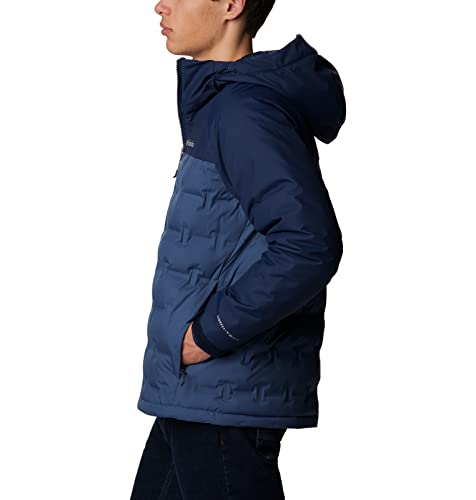 Image of Columbia Men Omni-Heat Inifnity Grand Trek II Hooded Hiking and Trekking Down Jacket