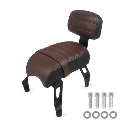 Dossier passager moto pour Scout Bobber Sixty Twenty ABS 2018-2023 avec siège coussin