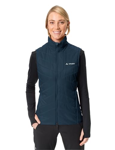 VAUDE Sesvenna Vest IV für Damen – Isolierende Damen Weste mit PrimaLoft Füllung, Sportweste Damen mit Stretch-Einsätzen, Wasserabweisend & Atmungsaktiv – Ideal für Skitouren & Trekking