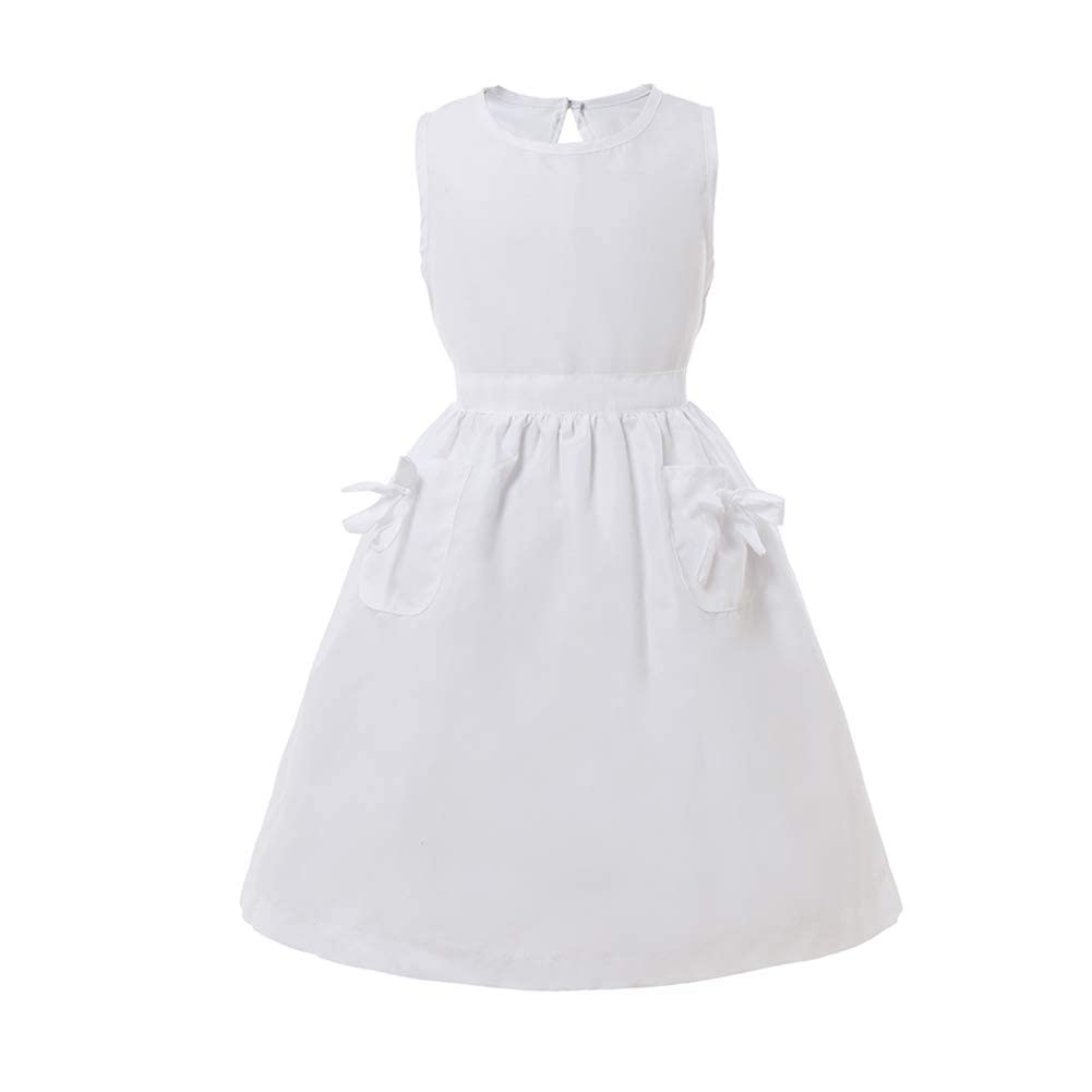 Nuoqi Pioneer Dresses for Girls Laura Ingalls Wilder Costume Colonial Girls Costume