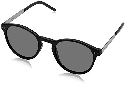 Polaroid Sunglasses Women's PLD 1029/S Polarized Oval Sunglasses, MTT Black, 50 mm