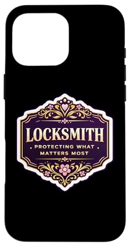 ���O�� �ی삷��What Matters Most Locksmithing���f�B�[�X �X�}�z�P�[�X iPhone 16 Pro Max �p