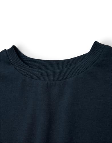 Top Gun Boys T-Shirt | Kids Short Sleeve Graphic Tee in Blue | Maverick & Goose Fighter Pilot Aircraft Childrens Apparel Top, 7-8 Years4