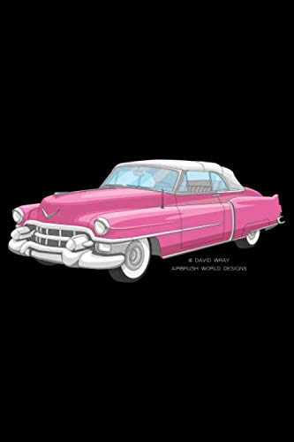 Classic Car Journal: Classic Car Notebook 100 6 x 9 Blank College Ruled Pages