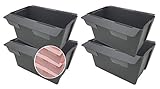 QUALITÄT MADE IN GERMANY: Pflanzkästen für Europaletten in Deutschland produziert. Pflanzgefäß Europaletten aus recyceltem Kunststoff PP. Pflanzkübel Palette - Einsatz Palette passt perfekt!