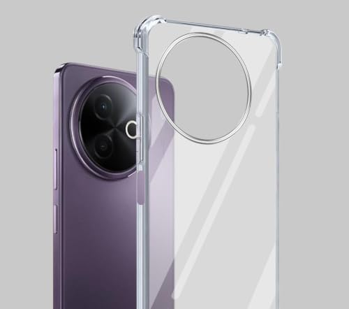 Image of Jkobi Shockproof Crystal-Clear Back Case for Vivo Y39 (Anti Yellow Case | Drop & Camera Protection | Hard Polycarbonate)