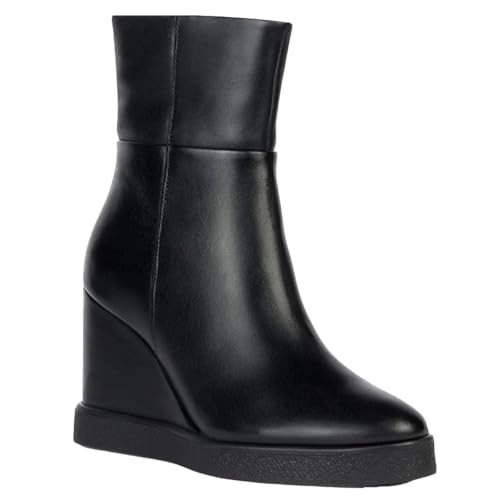 Geox D Elidea bottes de cheville respirantes à talon compensé
