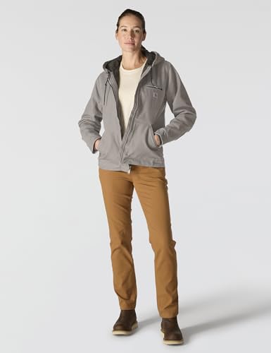 Carhartt Women's 104292 Women's Loose Fit Washed Duck Jacket - Sherpa Lined4