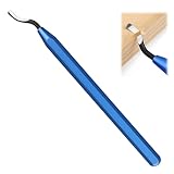 Lethra Sbavatore Universale Strumento di Sbavatura Manuale con 10 Lame di Ricambio 360 Gradi Deburr Lame, Burr Remover per Stampa 3D, Plastica, Legno, Alluminio e Acciaio Inox