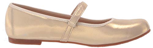 Elephantito Girls European Ballet Flat, Gold, 7 Toddler #TOP5